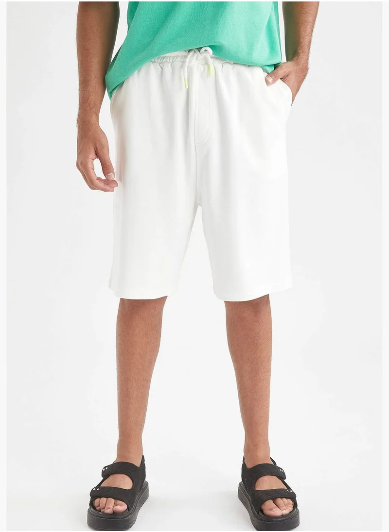 DeFacto Regular Fit Basic Drawstring Shorts