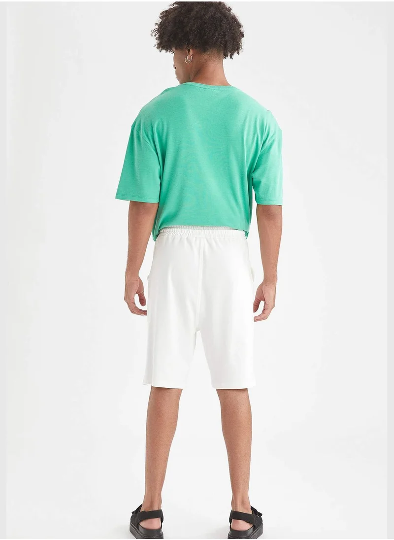 DeFacto Regular Fit Basic Drawstring Shorts