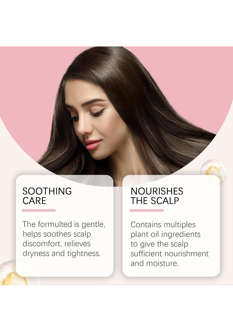 EELHOE Golab Beauty Strengthening Scalp Massage Oil, Hair Oil for Women, Golabs Beauty Scalp Oil, Nourishing Volume Hair Oil, Golab Beauty Strengthening Hair Oil, Golab Beauty Rich Scalp Oil (50ml) - Image 3