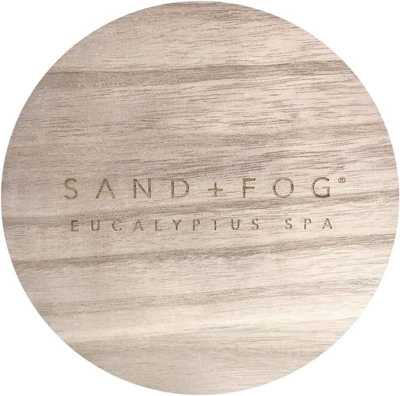 Sand + Fog Scented Candle - Eucalyptus Spa - Additional Scents and Sizes – 100% Cotton Lead-Free Wick - Luxury Air Freshening Jar Candles - Perfect Home Décor for Your Cocktail Table – 23 oz - Image 3