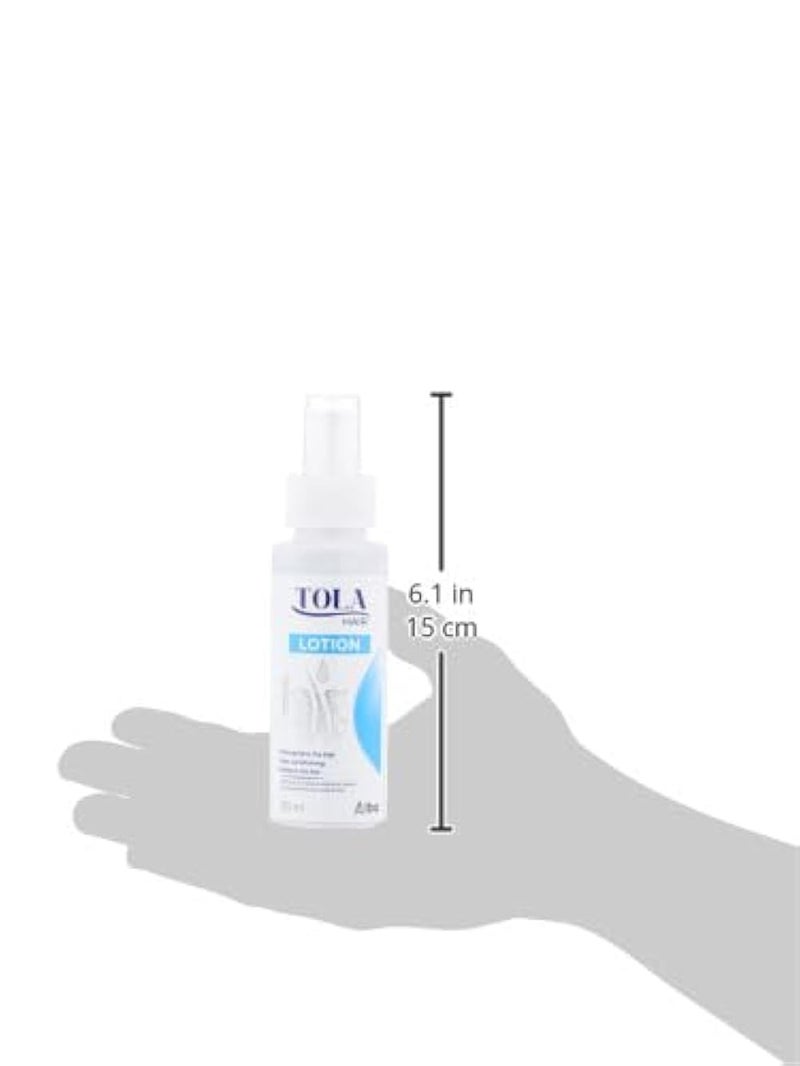 Tola Anti Dandruff & Anti Fall Hair Shampoo 250ml with Tola Hair Lotion 120ml - Image 2