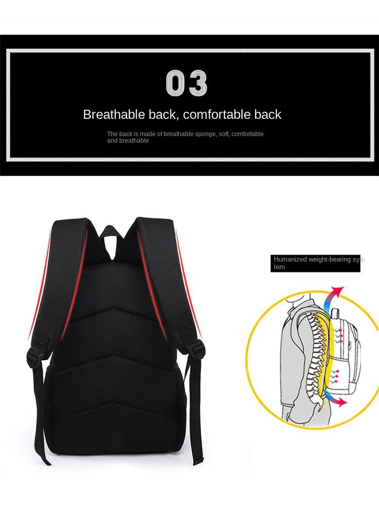 general 3-Piece Pokemon 3D Print Backpack Set - Image 4