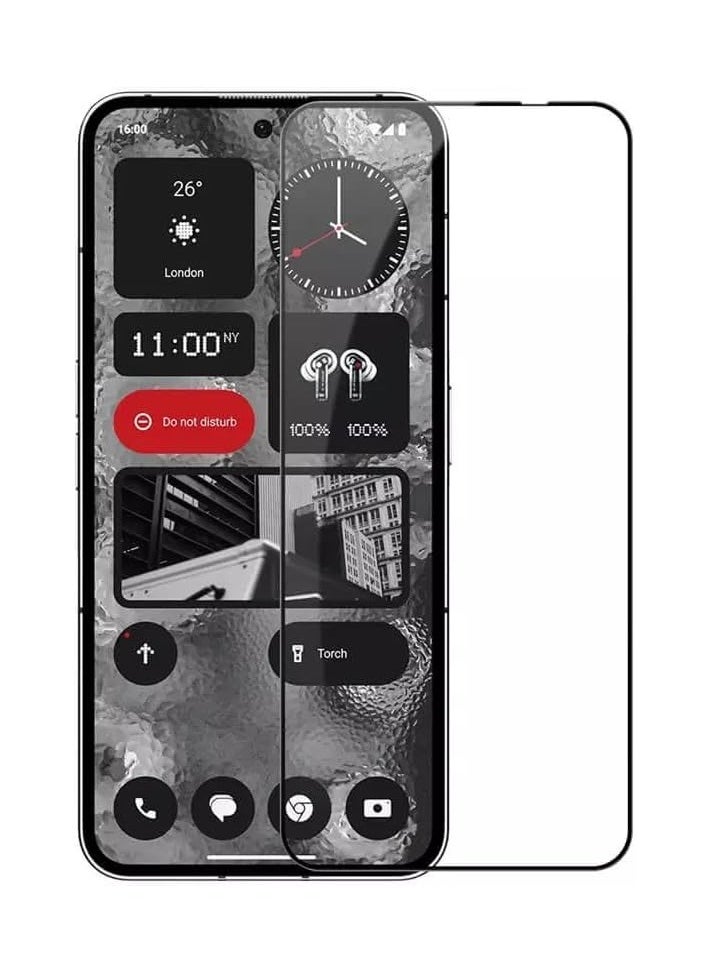 Nillkin Nillkin For Nothing Phone 2 screen Nillkin Amazing CP+ Pro tempered glass screen protector-Black  - Image 3
