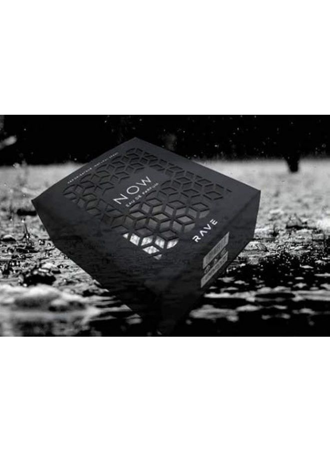 Lattafa عطر Rave Now edp 3.4 أونصة سائلة للجنسين