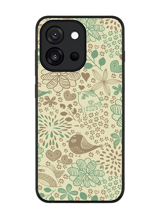 Stylizedd For OnePlus 13s / 13T Case,Slim fit Camera Protection, Shockproof Thin Phone cover  - Cozy Garden