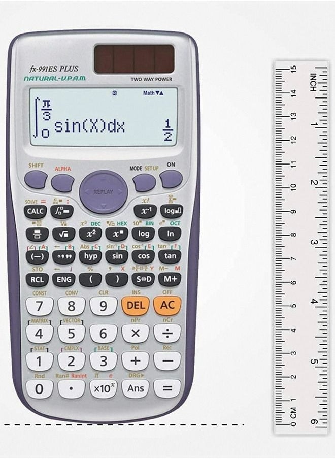 FX-991ES Plus Dot Matrix Scientific Calculator Silver - pzsku/Z83034C5ABC46B6A24C26Z/45/_/1704798835/ccfb913a-7412-4ac9-b9a3-de47bd3f6e7a