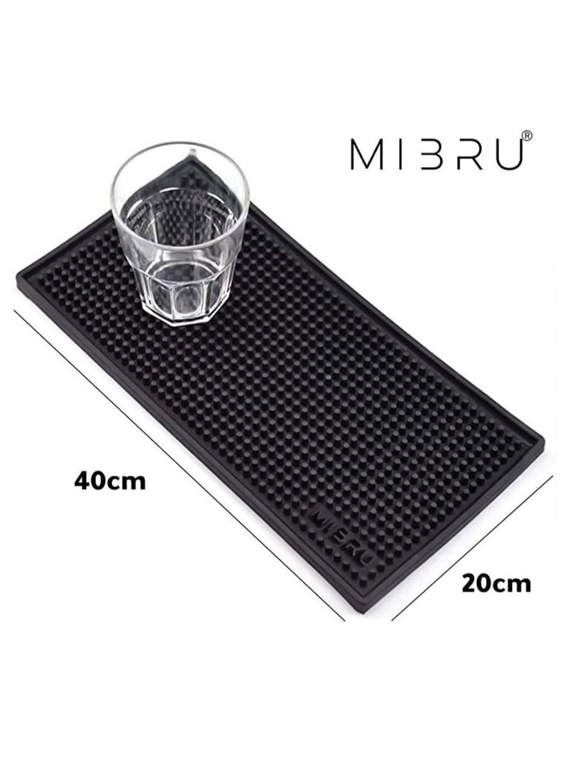 Coffee Rubber Service Mat Non Slip Set Of 6 Dish Glass Drying Flexible Coasters Leakproof Baritsa Shops Restaurant Kitchen Counter Top Size 40x20CM - pzsku/Z8303813C939BCF47220AZ/45/_/1661673656/46607a2a-d128-47f0-b7db-8c314b49891b