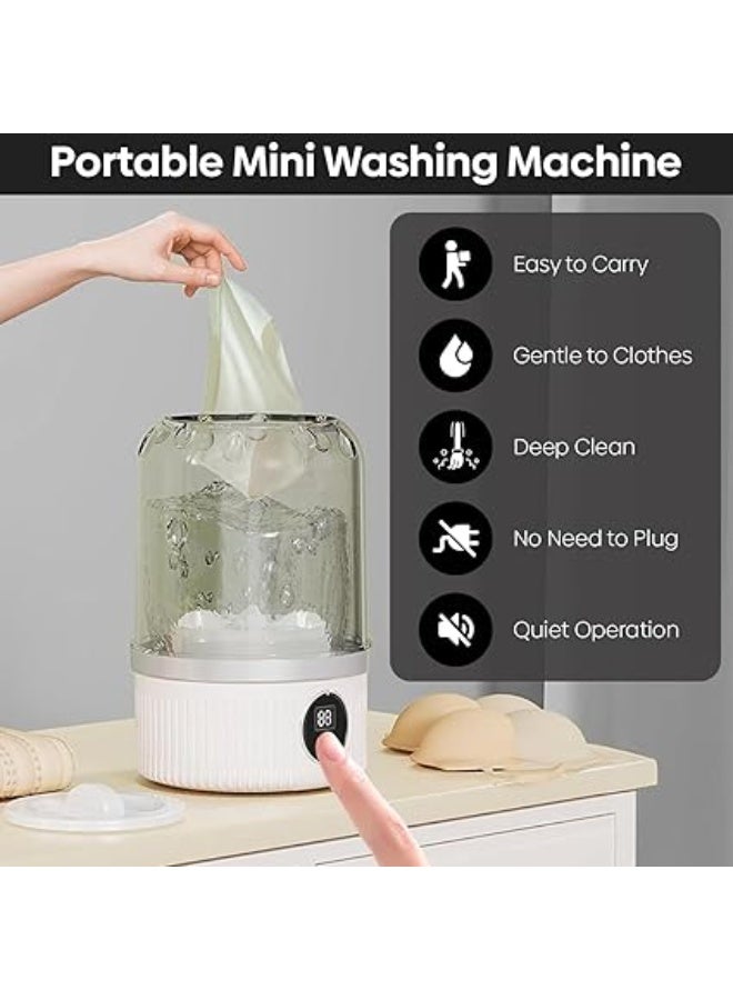 مينزا غسالة صغيرة لاسلكية للملابس الحساسة وملابس الأطفال - Image 3