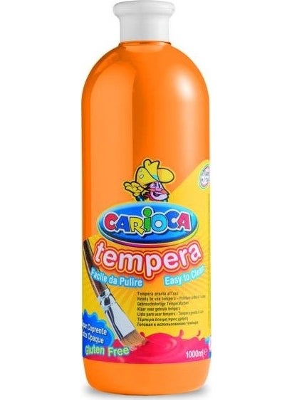 carioca Tempera Washable Poster Paint 1000 Ml. Orange 