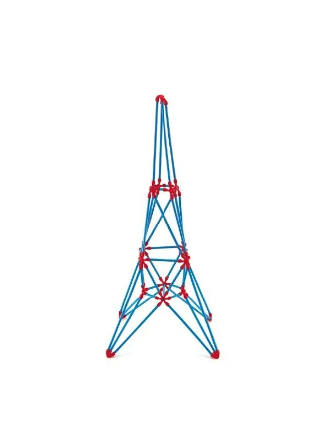 هيب Hape Flexistix Bamboo Eiffel Tower Construction Kit – 62 Pieces | Build the Eiffel Tower or Create Your Own Structures | Eco-Friendly Bamboo STEM Toy for Ages 4+