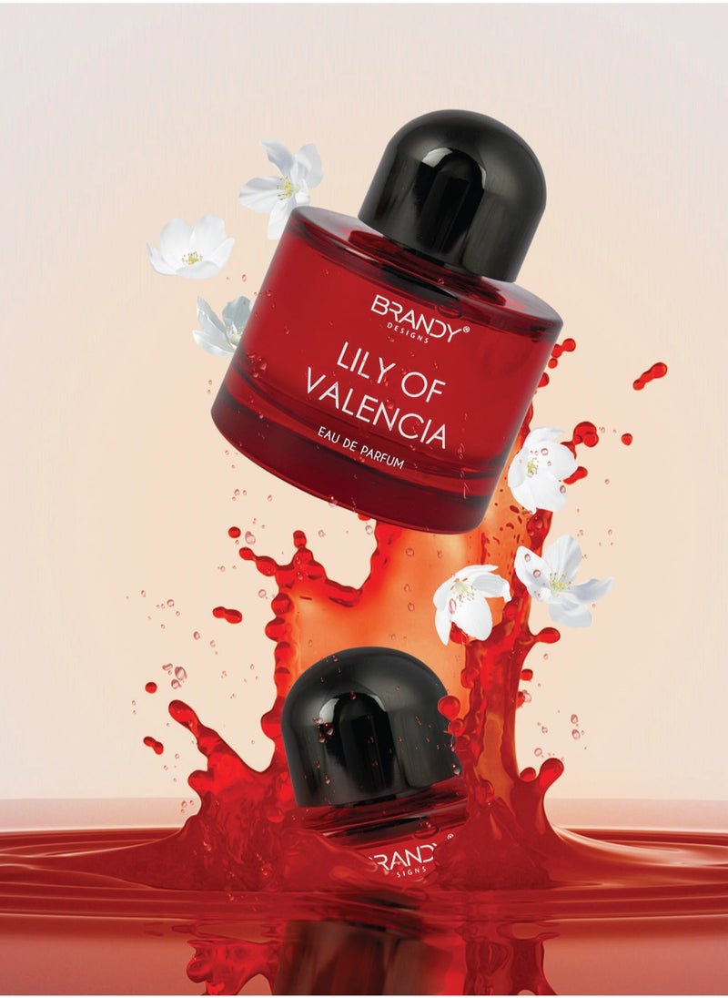 BRANDY DESIGNS - Lily of Valencia, Eau de parfum Unfading Scent- Perfume for Womens-Enjoy an Exclusive Special Gift - Image 1
