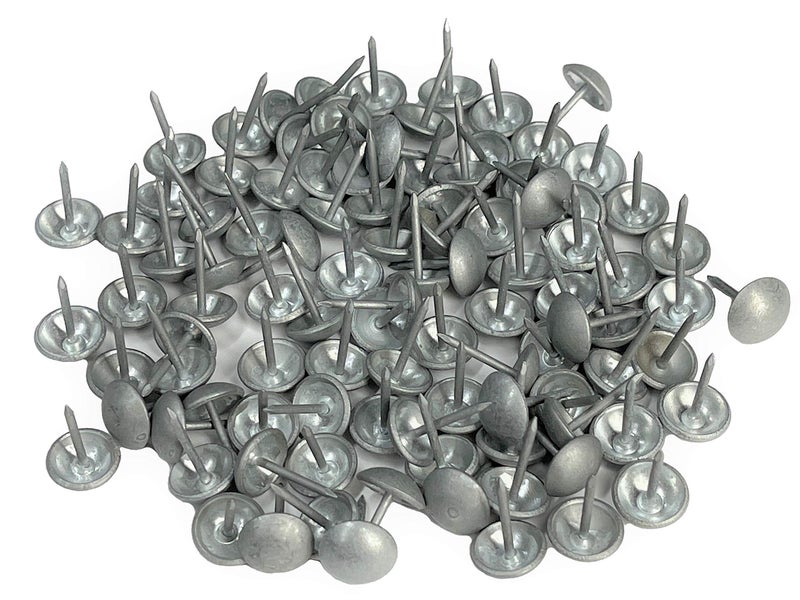 ComfortStyle Premium Upholstery Tacks, Nailhead Decorative Trim for Furniture, 7/16-inch Diameter (100, Antique Pewter) - Image 1