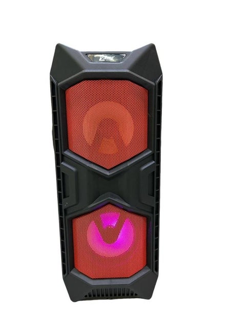 Speaker ZR-590S1.0 with Microphone and Battery Red Color