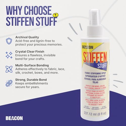 Beacon Stiffen Stuff Super Quick Stiffening Spray-8oz - Image 3