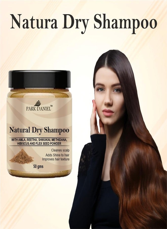 PARK DANIEL Natural Hair Shampoo Powder 6 in 1 (50g) | With Amla, Reetha, Shikakai, Methi, Hibiscus & Flax Seed | Herbal Hair Cleanser for Hair Growth, Stronger Roots & Healthy Shine | Men & Women - Image 4