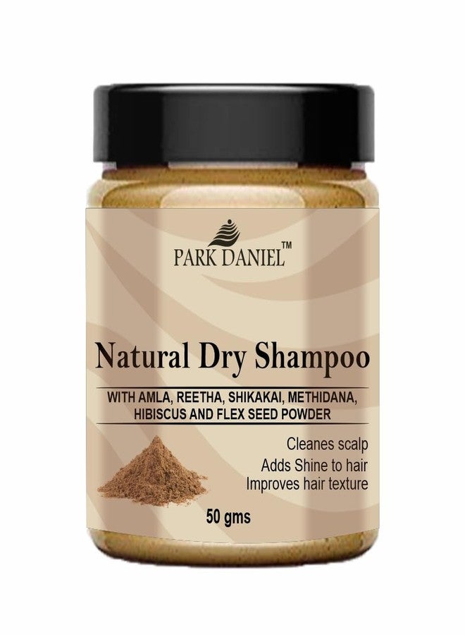 PARK DANIEL Natural Hair Shampoo Powder 6 in 1 (50g) | With Amla, Reetha, Shikakai, Methi, Hibiscus & Flax Seed | Herbal Hair Cleanser for Hair Growth, Stronger Roots & Healthy Shine | Men & Women - Image 1
