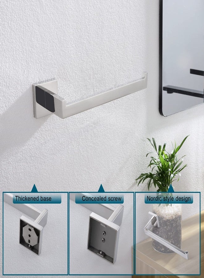KOKOSIRI Towel Bar Shiny Chrome Hand Towel Ring Holder for Bathroom Kitchen Hardware Wall Mounted, Polished Stainless Steel, B3003CH - Image 4