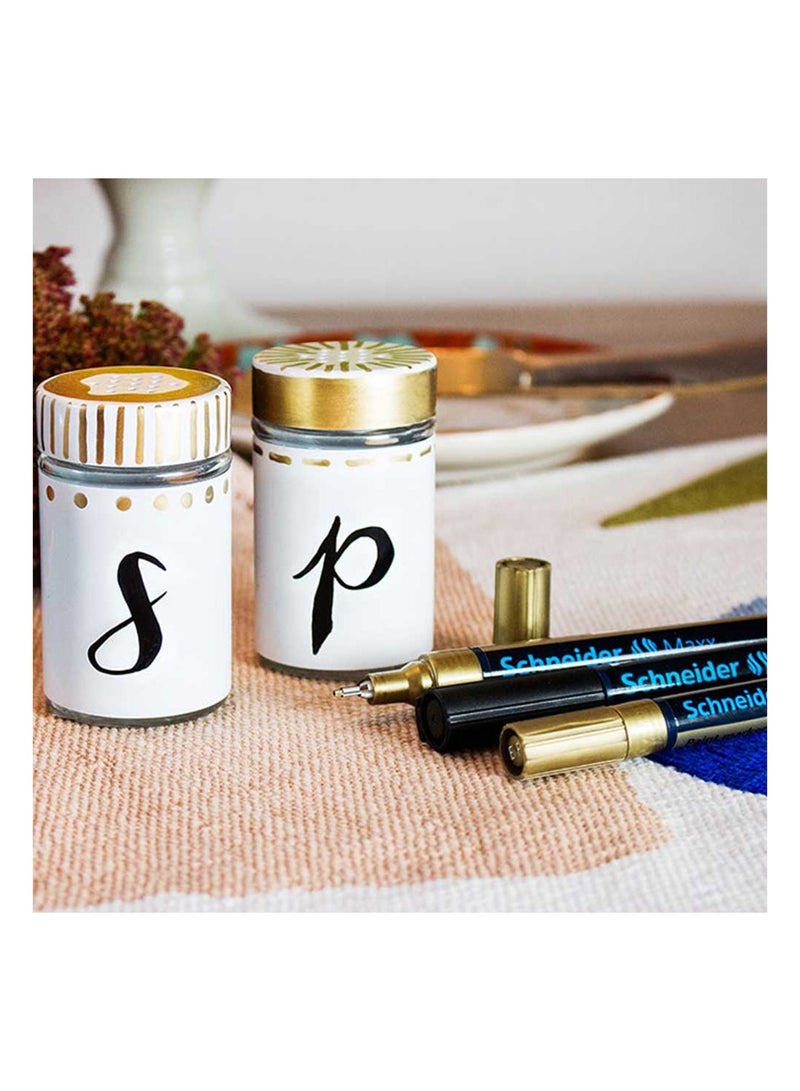 Schneider علامة طلاء ماكس 278 قطعة واحدة حبر أبيض طرف رفيع - Image 4