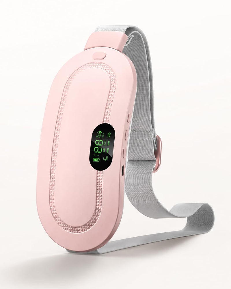 HUMAIZAR Period Cramp Relief Massager for Women – Portable Heating & Vibration Menstrual Pain Relief Device for Abdomen & Lower Back - Image 1