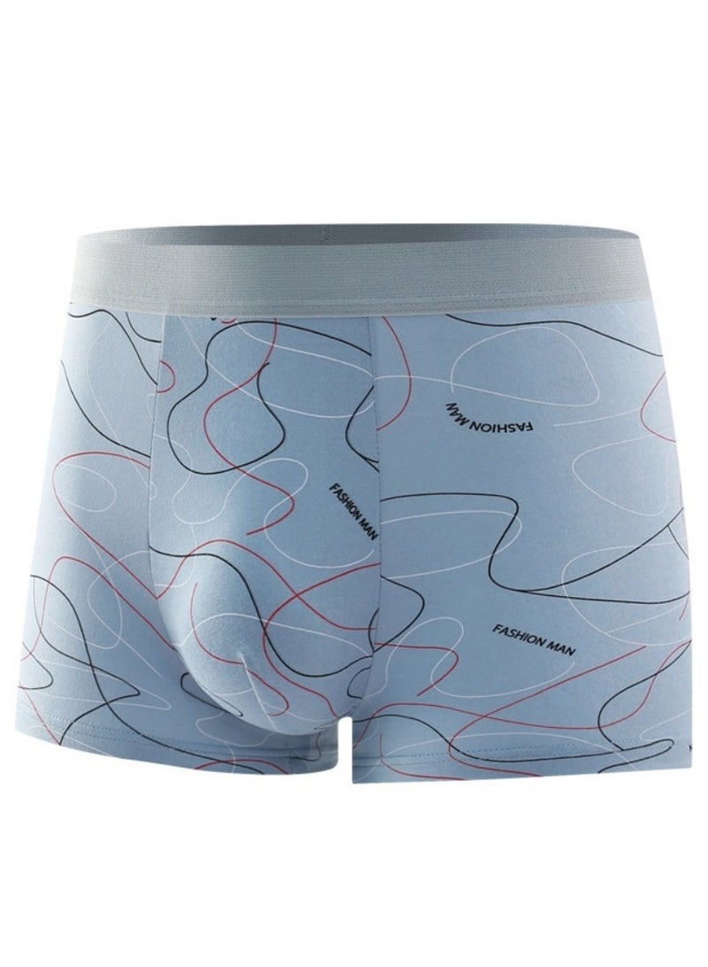 4 Pack Men’s Sort Boxer Briefs & Trunks,Breathable Stretch Cotton Moisture-Wicking Underwear,Modern Fit Low Rise - Image 4