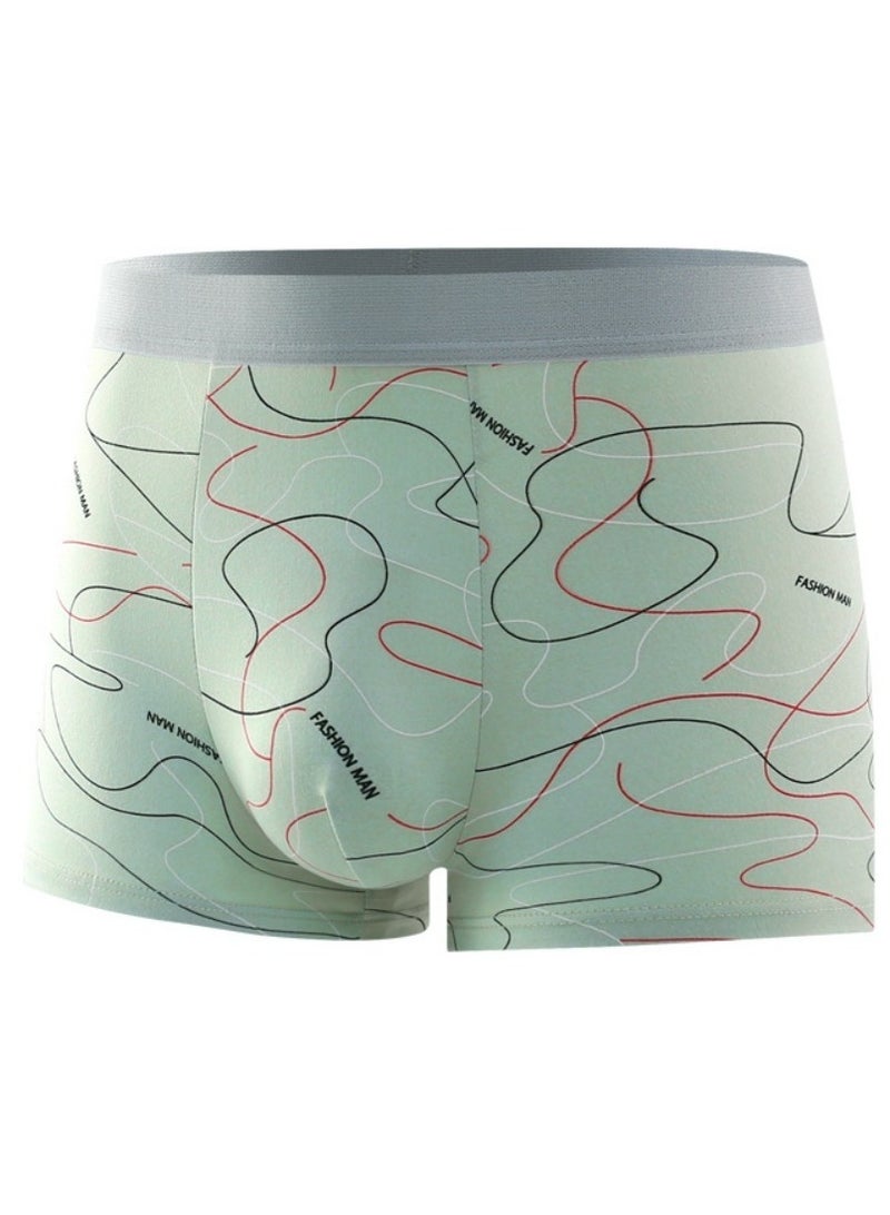 4 Pack Men’s Sort Boxer Briefs & Trunks,Breathable Stretch Cotton Moisture-Wicking Underwear,Modern Fit Low Rise - Image 5
