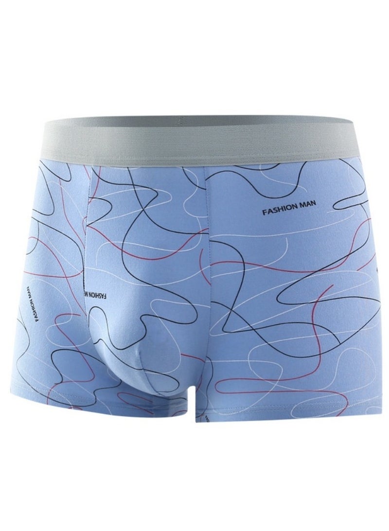 4 Pack Men’s Sort Boxer Briefs & Trunks,Breathable Stretch Cotton Moisture-Wicking Underwear,Modern Fit Low Rise - Image 3
