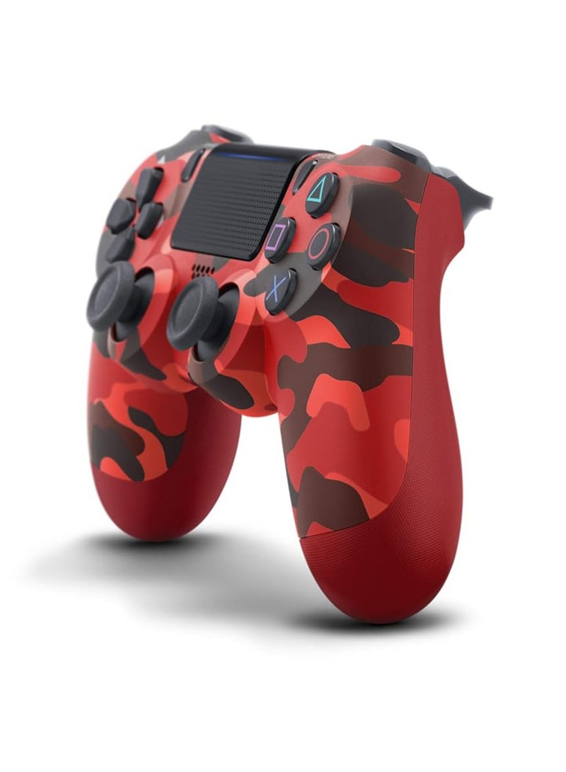 Wireless Controller for PS4 Support Double Vibration 6-Axis Motion Sensor Sensitive Touch Pad Built-in Speaker & Stereo Headphone Jack Compatible with PS 4 (Red) - Image 3