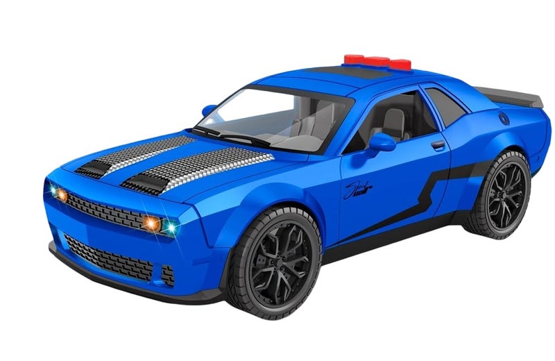 Jack Royal Friction-Powered Super Car Toy with Music & Door Open – Montessori Educational Transport Carrier Vehicle Toy for Boys & Girls, Fun Birthday Gift for Kids Ages 3+ - Image 1