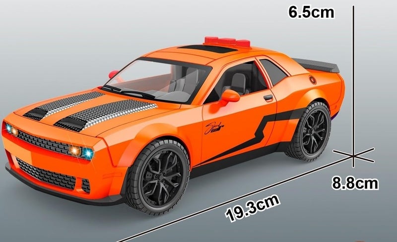 Jack Royal Friction-Powered Super Car Toy with Music & Door Open – Montessori Educational Transport Carrier Vehicle Toy for Boys & Girls, Fun Birthday Gift for Kids Ages 3+ - Image 4