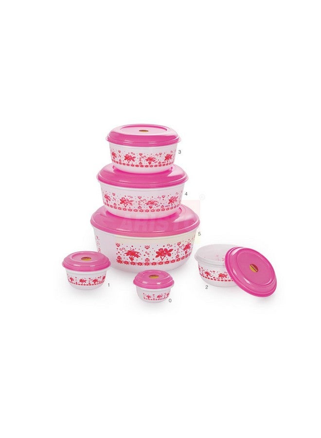 Aristo Supreme Plastic Storage Container Set Of 4, Color May Vary (Capacity - 350-650 - 1300-2500 ml) - Image 1