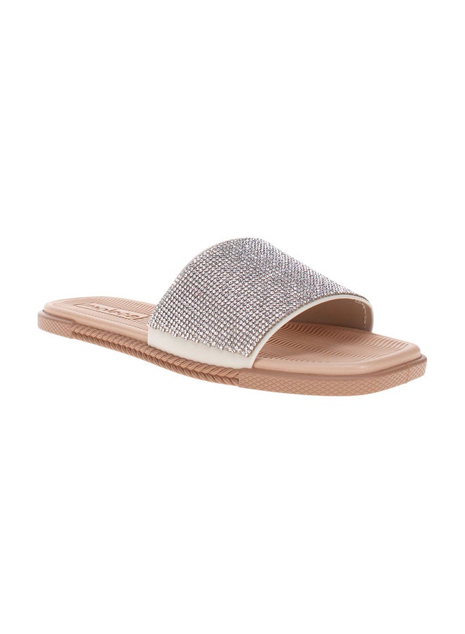 MOLECA Embellished Flat Sandals - Image 5