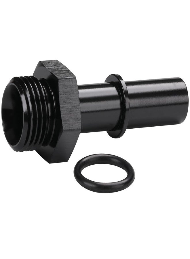Podavelle 6AN -6 ORB Male to 3/8" SAE Quick Disconnect Connect Male Push On EFI Fuel Fitting Adapter Straight Aluminum Black - Image 4