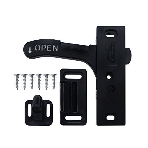 Camp'N - RV Screen Door Latch (Left Hand) RV Screen Door Handle or for Camper Motorhome and Travel Trailers, Universal OEM - Image 1