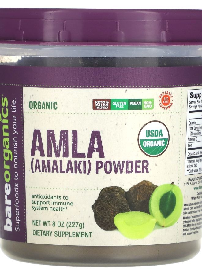 Organic Amla (Amalaki) Powder 8 oz (227 g)