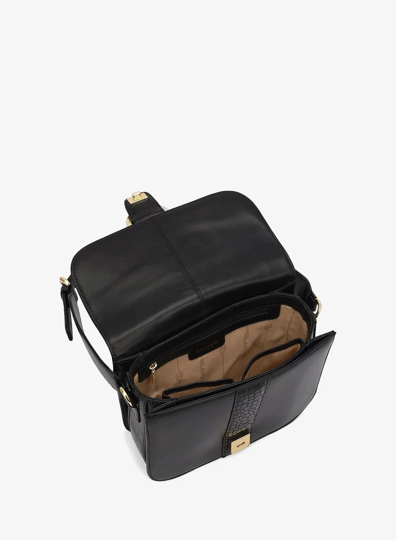 Da Milano  Da Milano Women's Leather Baguette Bag - Fresco (S) for Women | Best Price UAE