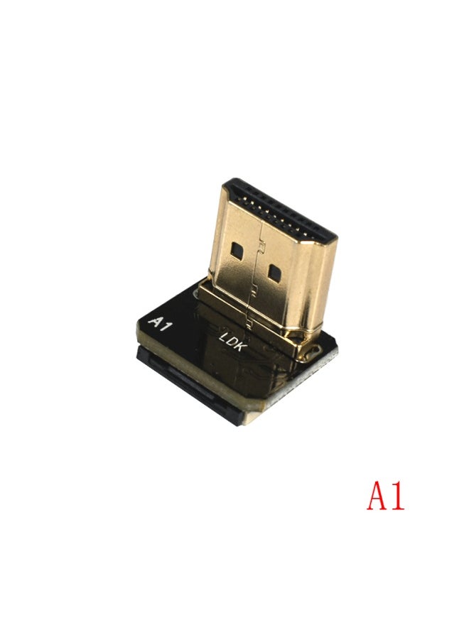 ماركة غير محددة LDK A Aerial Head FPV كابل HDMI مخصص لخط مرن كابل فائق المرونة 20pin التوصيل والتشغيل 4K * 2k- اللون: سلك ملفوف بالرقائق المعدنية 25 سم  - Image 2