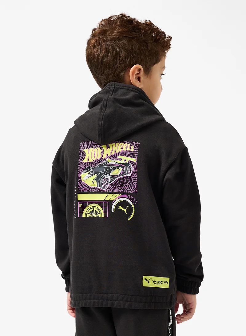 PUMA Kids Hot Wheels Relaxed Graphic Hoodie