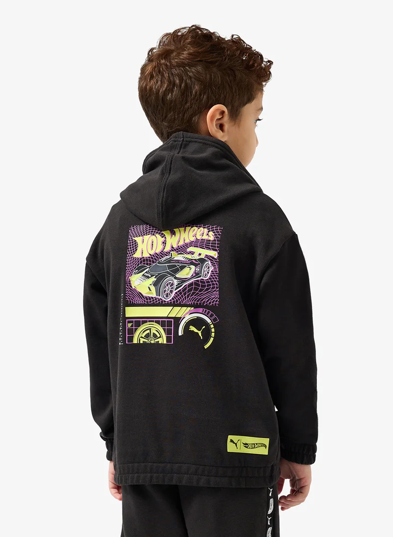 PUMA Kids Hot Wheels Relaxed Graphic Hoodie