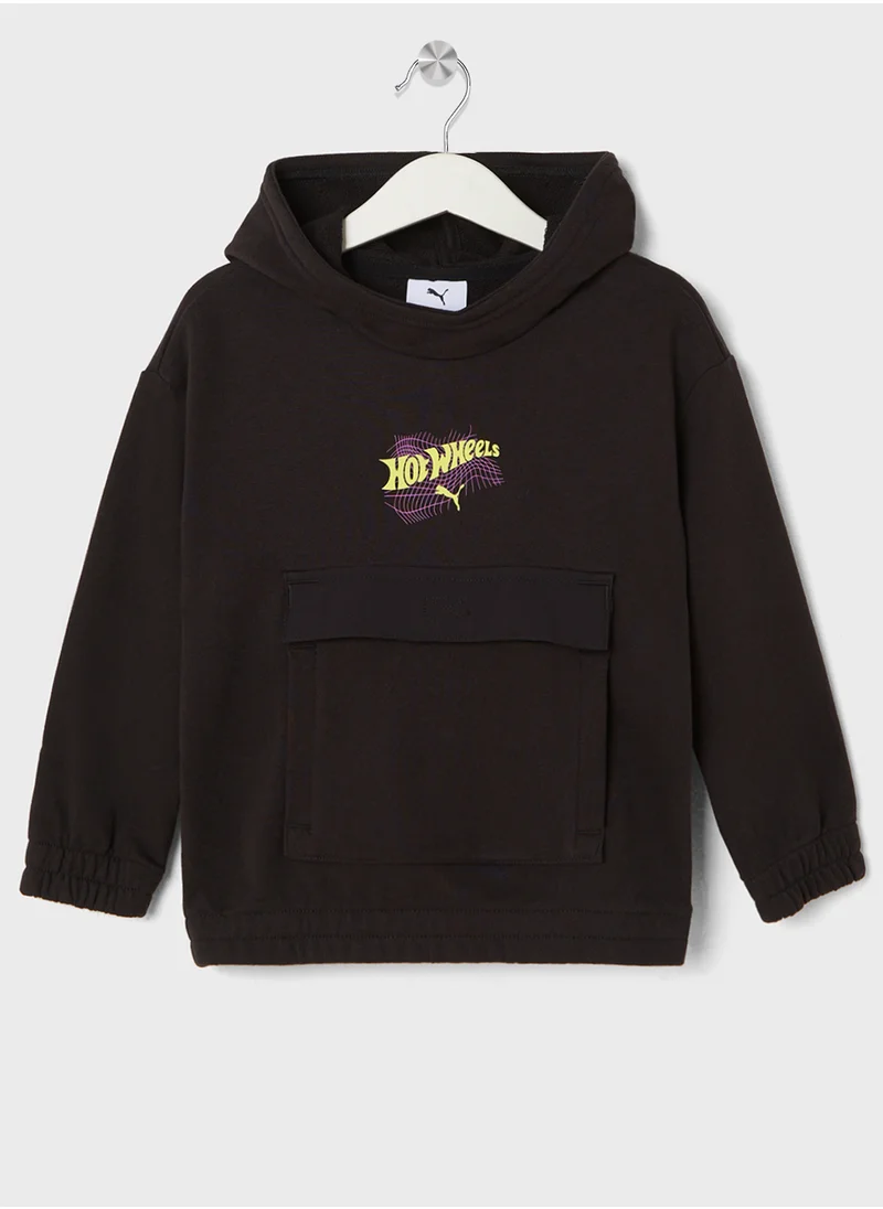 بوما Kids Hot Wheels Relaxed Graphic Hoodie