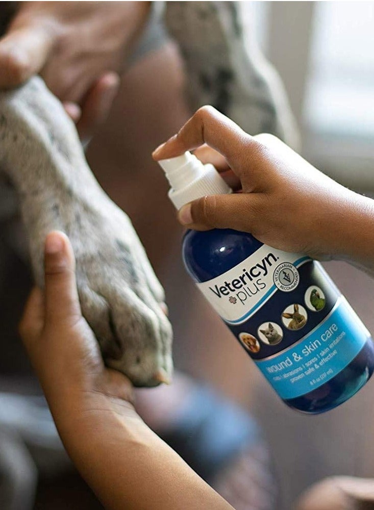 Vetericyn Plus Antimicrobial All Animal Wound And Skin Care 8oz 237ml - Image 2