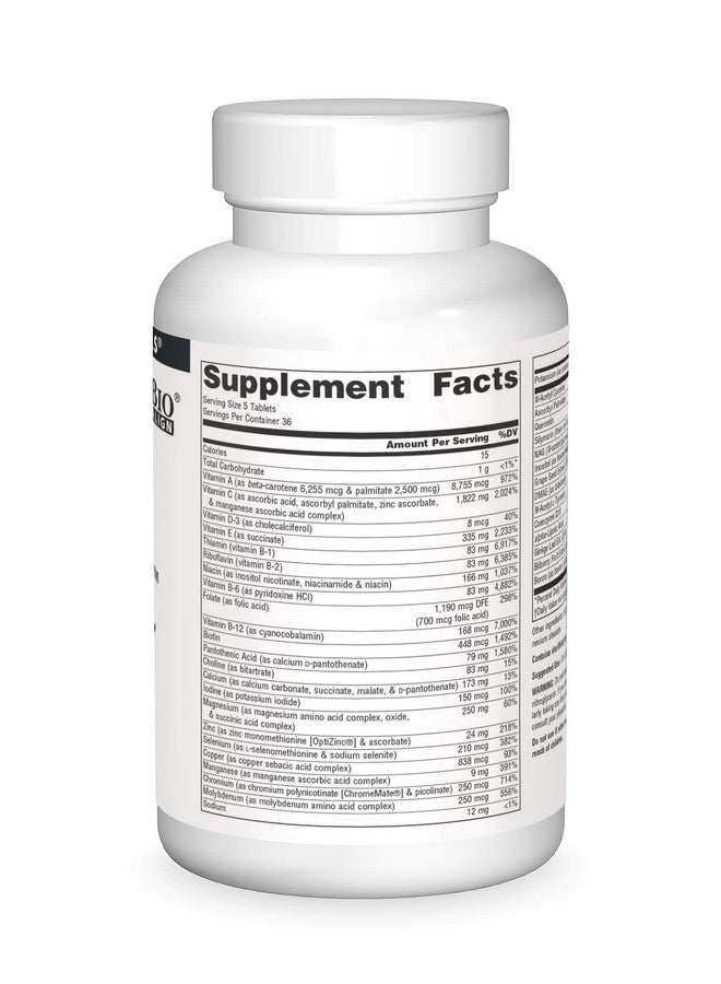 Source Naturals Elan Vital Multiple Supports Brain Heart Liver Immune Energy Boost 180 Tablets - Image 4