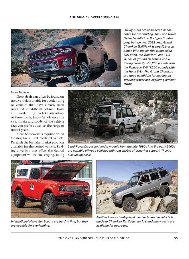 The Overlanding Vehicle Builder's Guide