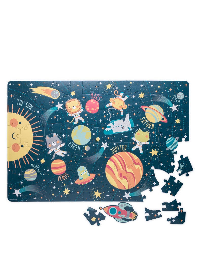 Stephen Joseph Kids Floor Puzzle Space  - Image 1