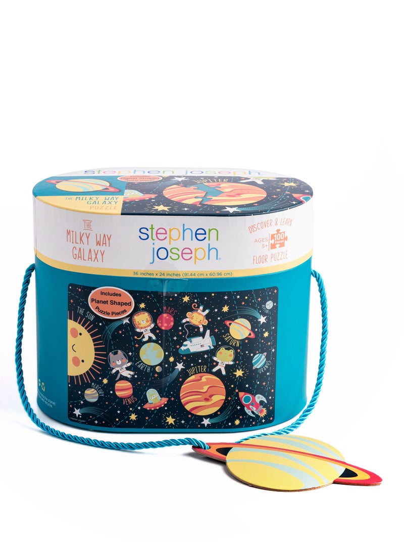 Stephen Joseph Kids Floor Puzzle Space  - Image 3