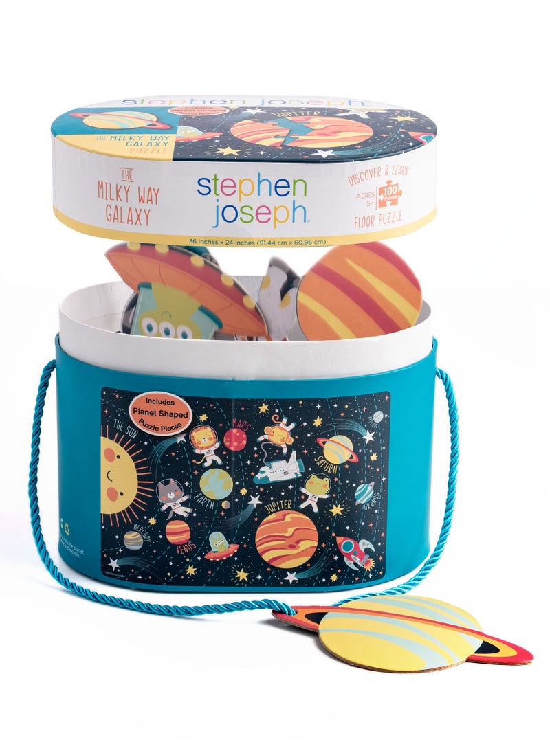 Stephen Joseph Kids Floor Puzzle Space  - Image 4