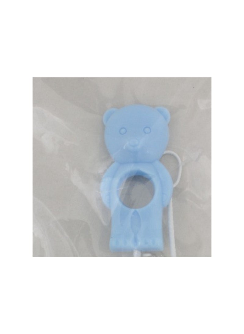 كانبول بيبز طقم فرشاة تنظيف زجاجات الرضاعة والحلمات من كانبول للأطفال مع إسفنجة - أزرق فاتح - Image 3