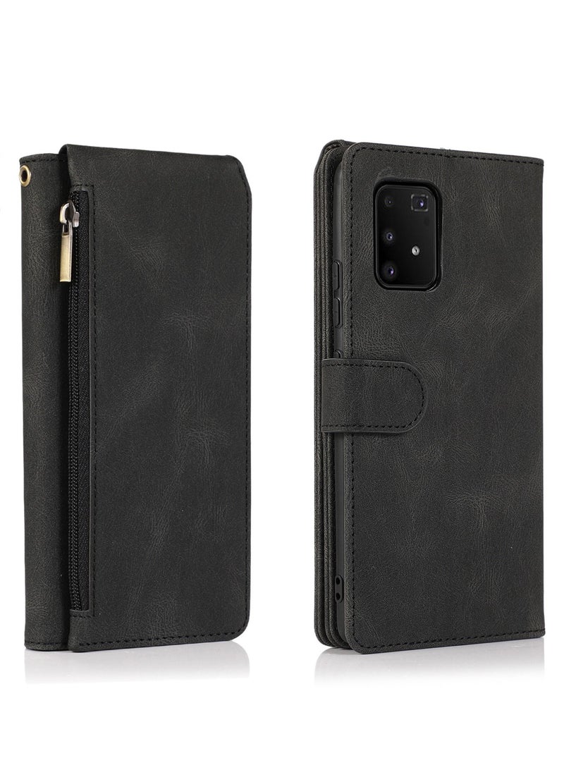 Suteni Flip Cover Leather Protective Case for Samsung Mobile Phone - Image 1