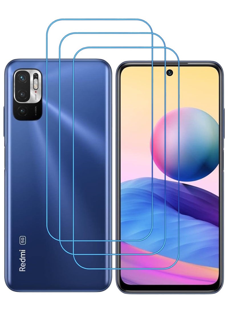 ACLIX 3 Pieces Antistatic ESD Dustproof Premium Quality High Definition Clear Tempered Glass Screen Protector Designed For Xiaomi Redmi Note 10 5G - Image 1