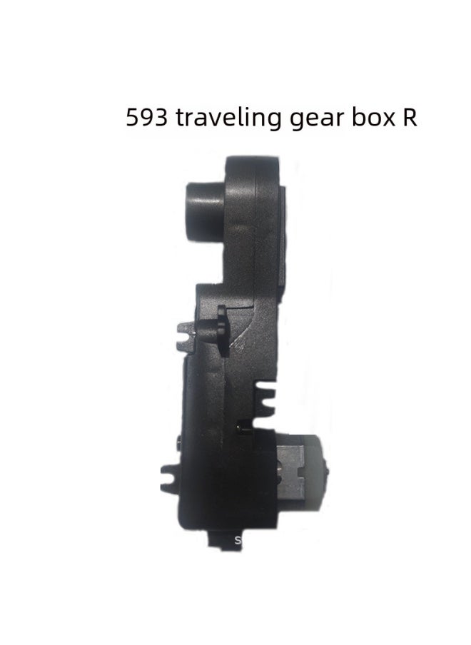 Generic Huina Toy Remote Control Engineering Vehicle Excavator Forklift Crawler Receiving Board Remote Control Screw Rod Walking Drive Accessories-Color:583 Dump Drive Assembly-Proportion:1:14  - Image 3
