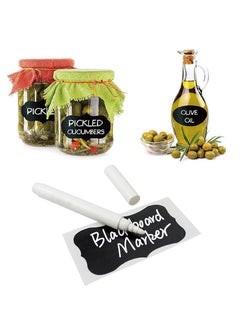 Generic Multipurpose Labels for Home, Kitchen, Office, Reusable Labels Set with Pen for Bowls, Cups, Organizing Your Home, Kitchen, and Even Your Office  - Image 1